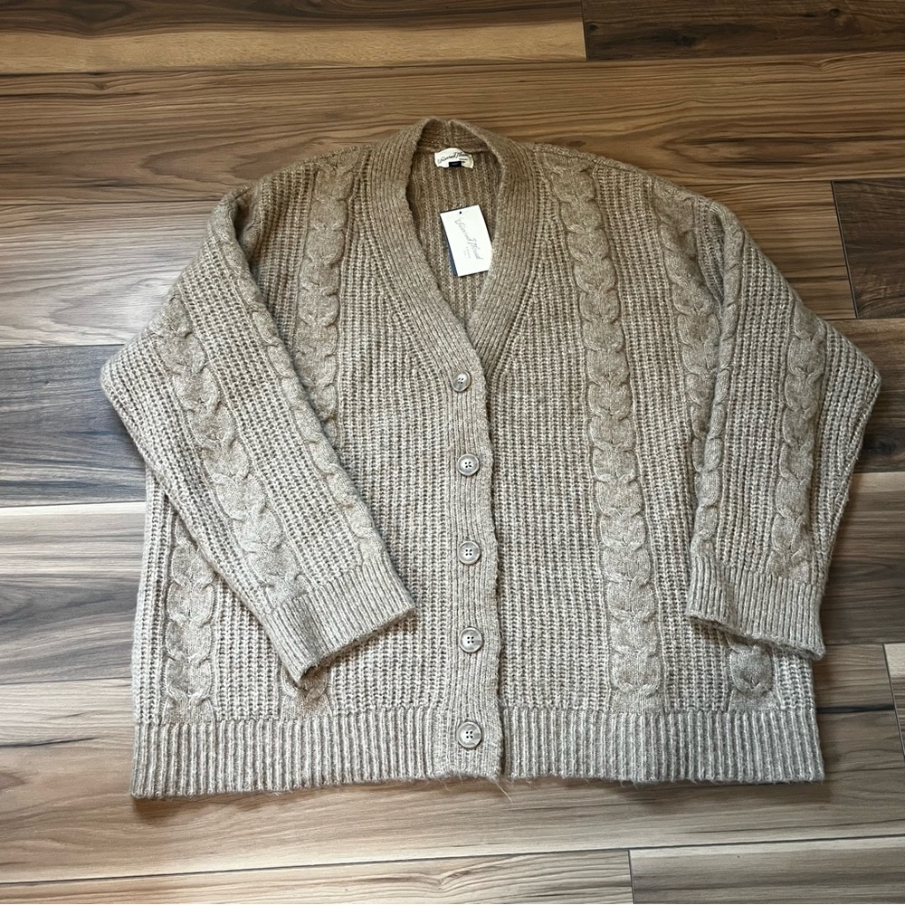 Universal Thread Women’s Plus Size Tan Cardigan Size 2X